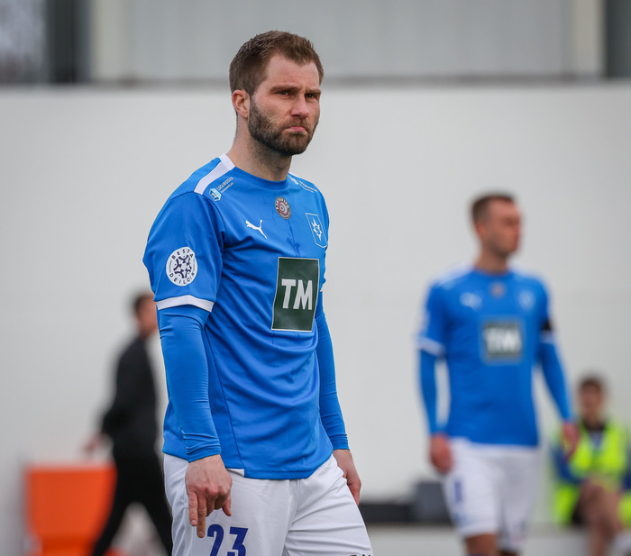 Óskar Örn Hauksson byrjar gegn sínum gömlu félögum