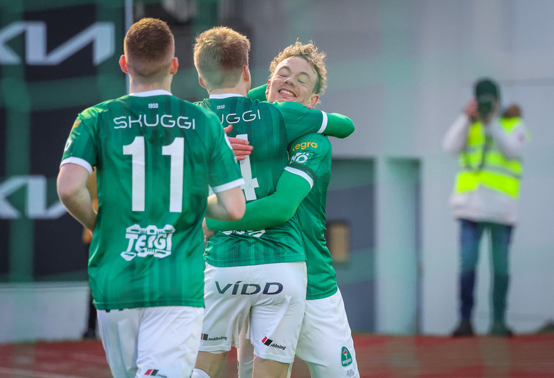 Myndaveisla: Breiðablik vann Keflavík í fyrsta leik