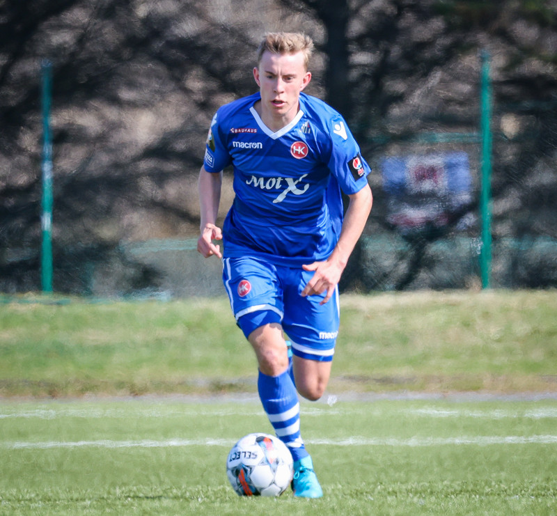 Valgeir kvaddi leikmenn HK - Á leið til Örebro