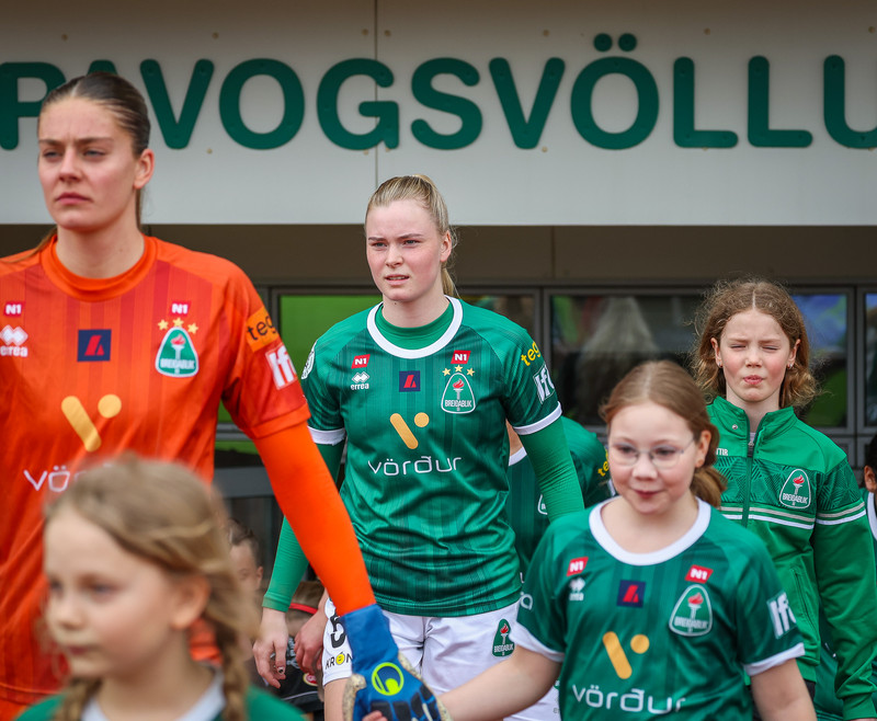 Myndaveisla: Breiðablik vann Þór/KA í fyrsta leik