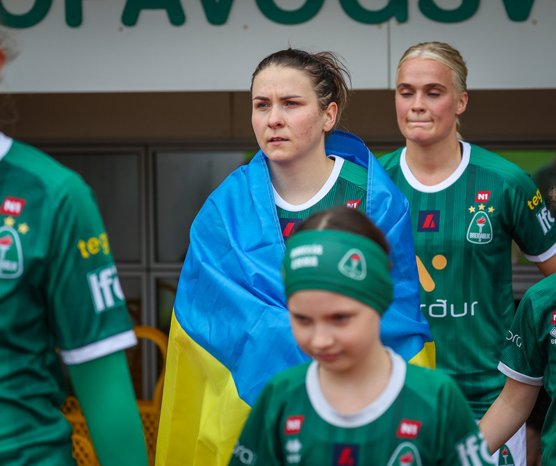 Myndaveisla: Breiðablik vann Þór/KA í fyrsta leik