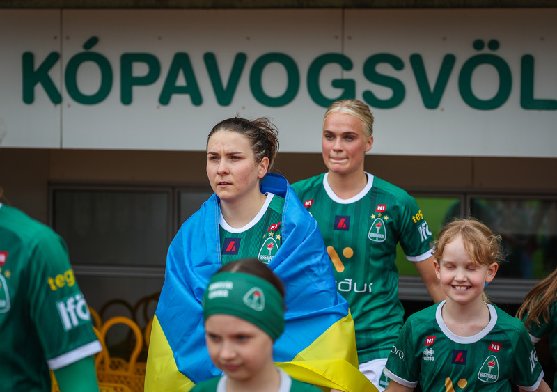 Myndaveisla: Breiðablik vann Þór/KA í fyrsta leik