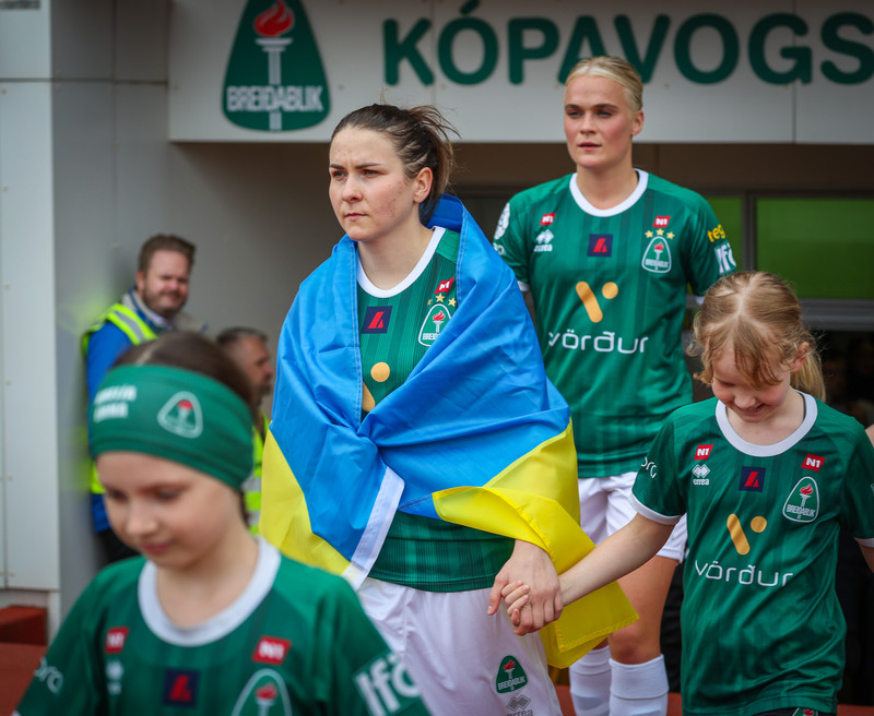 Myndaveisla: Breiðablik vann Þór/KA í fyrsta leik