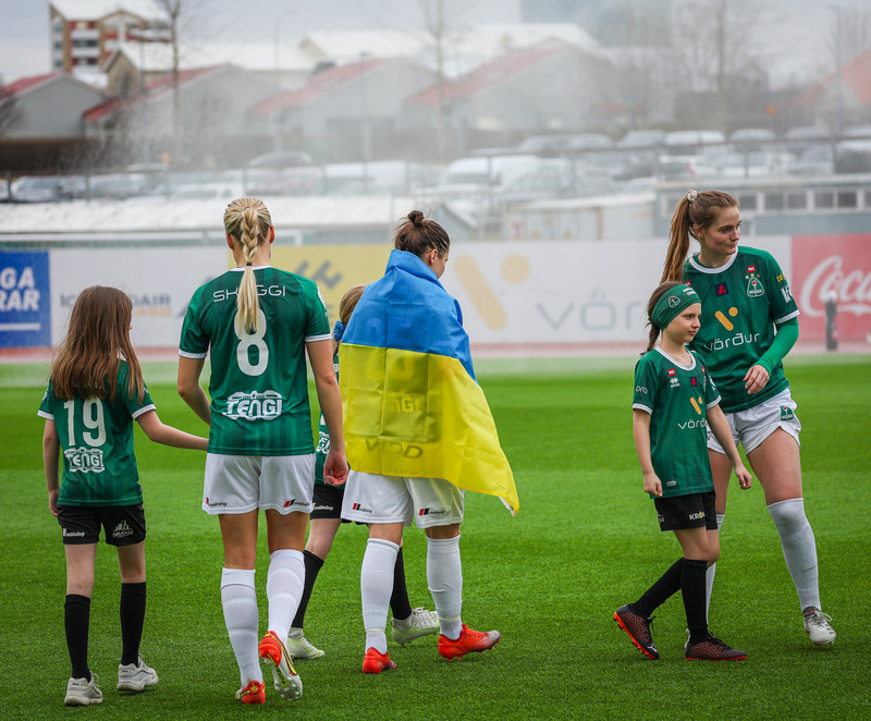 Myndaveisla: Breiðablik vann Þór/KA í fyrsta leik