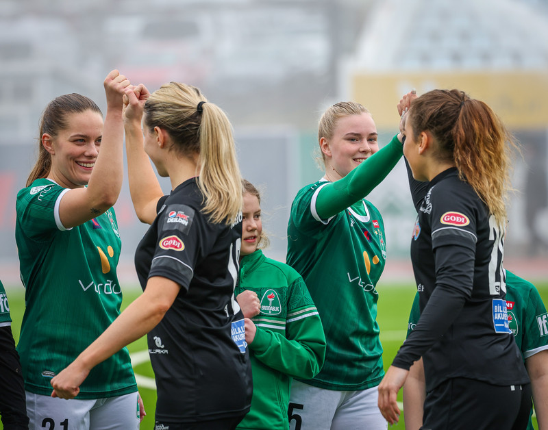 Myndaveisla: Breiðablik vann Þór/KA í fyrsta leik