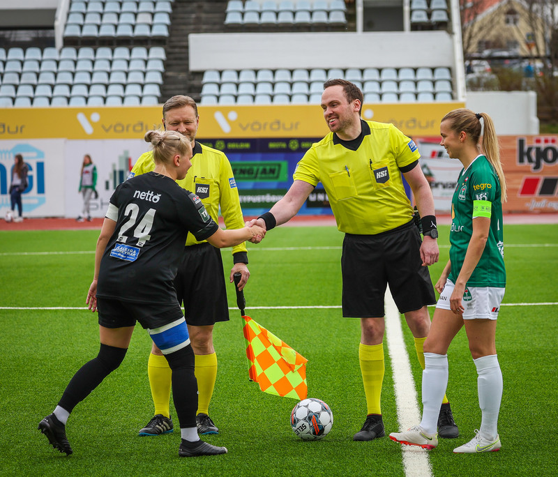 Myndaveisla: Breiðablik vann Þór/KA í fyrsta leik