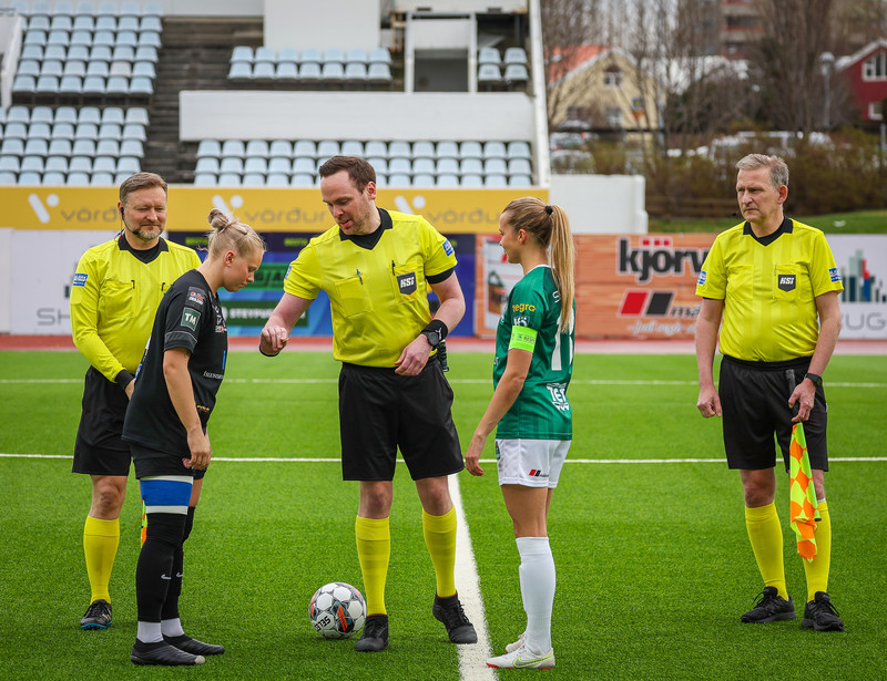 Myndaveisla: Breiðablik vann Þór/KA í fyrsta leik
