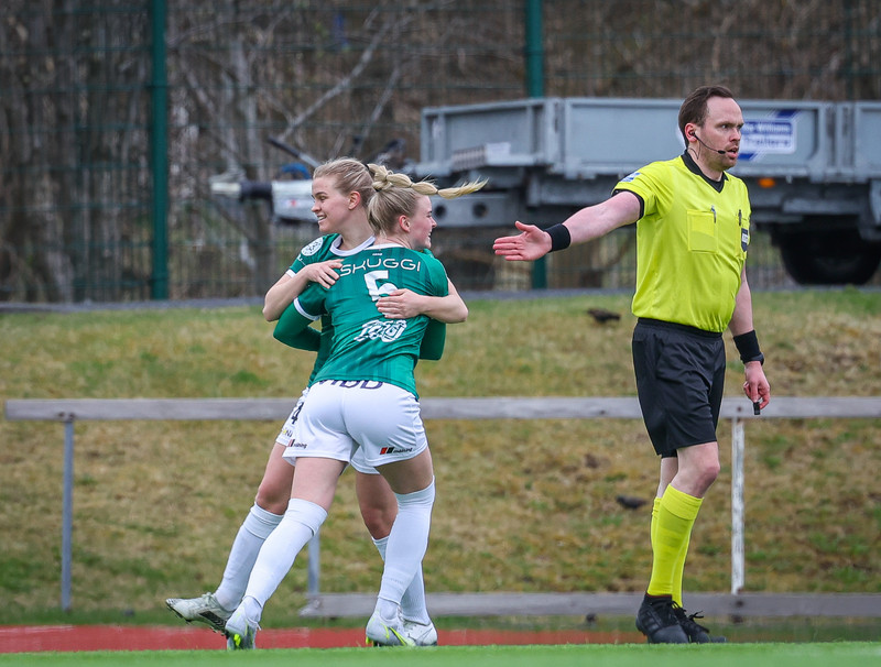 Myndaveisla: Breiðablik vann Þór/KA í fyrsta leik