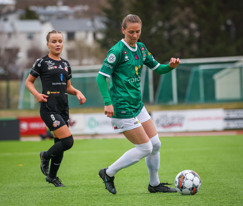 Myndaveisla: Breiðablik vann Þór/KA í fyrsta leik