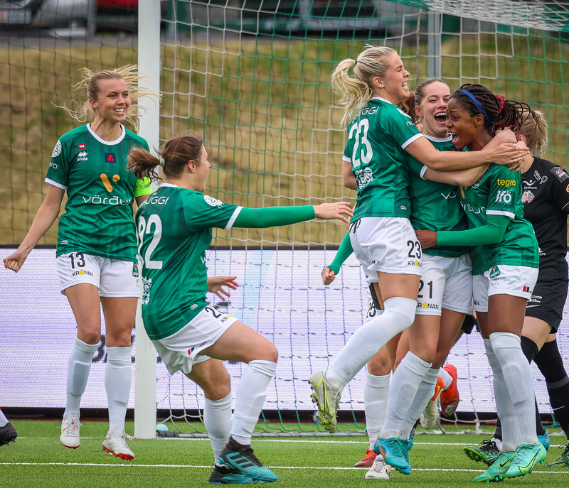 Myndaveisla: Breiðablik vann Þór/KA í fyrsta leik