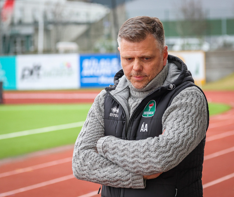 Ásmundur Arnarsson, þjálfari Breiðabliks var að vonum svekktur að leikslokum