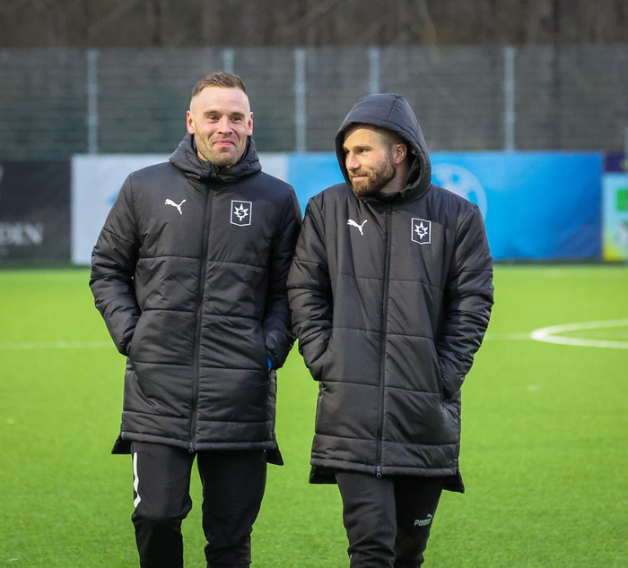 Þórarinn Ingi Valdimarsson og Óskar Örn Hauksson.