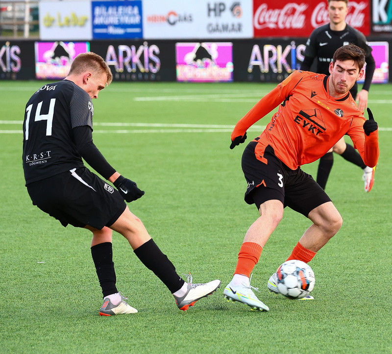 Myndaveisla: Fylkir vann KV í fyrsta leik Lengjudeildarinnar