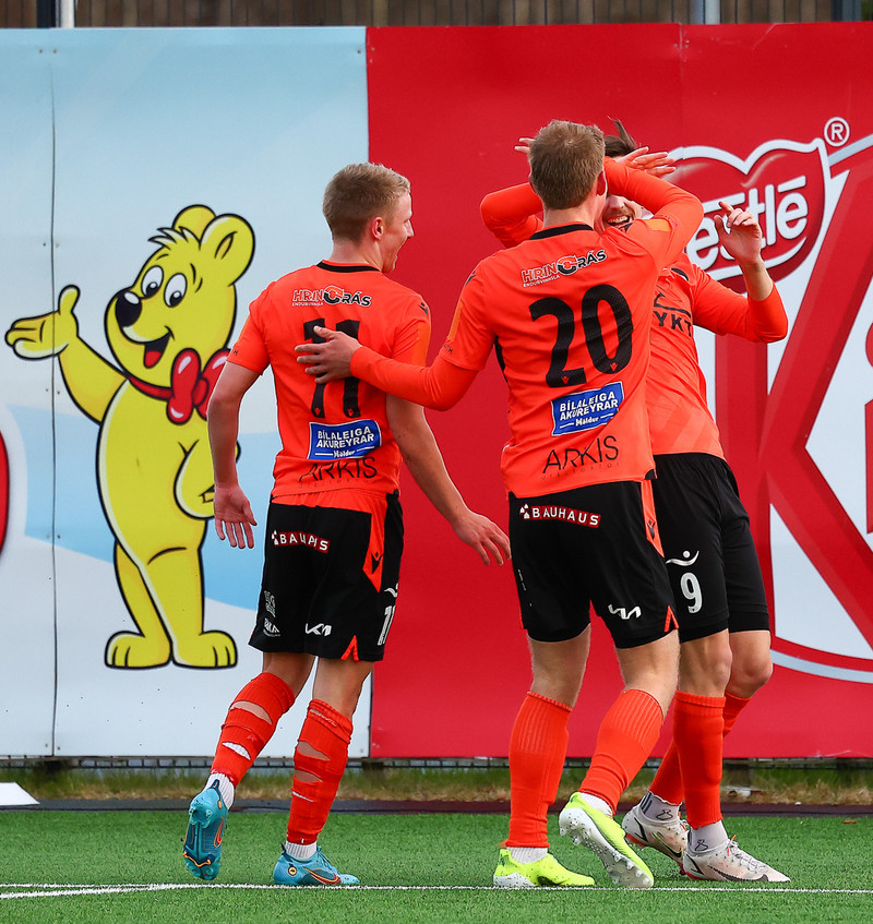 Myndaveisla: Fylkir vann KV í fyrsta leik Lengjudeildarinnar