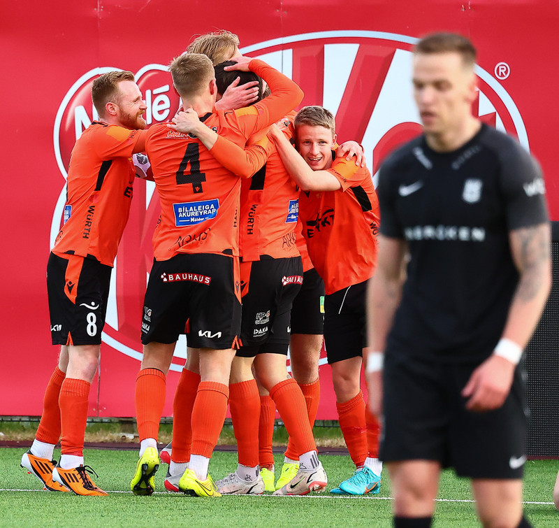 Myndaveisla: Fylkir vann KV í fyrsta leik Lengjudeildarinnar