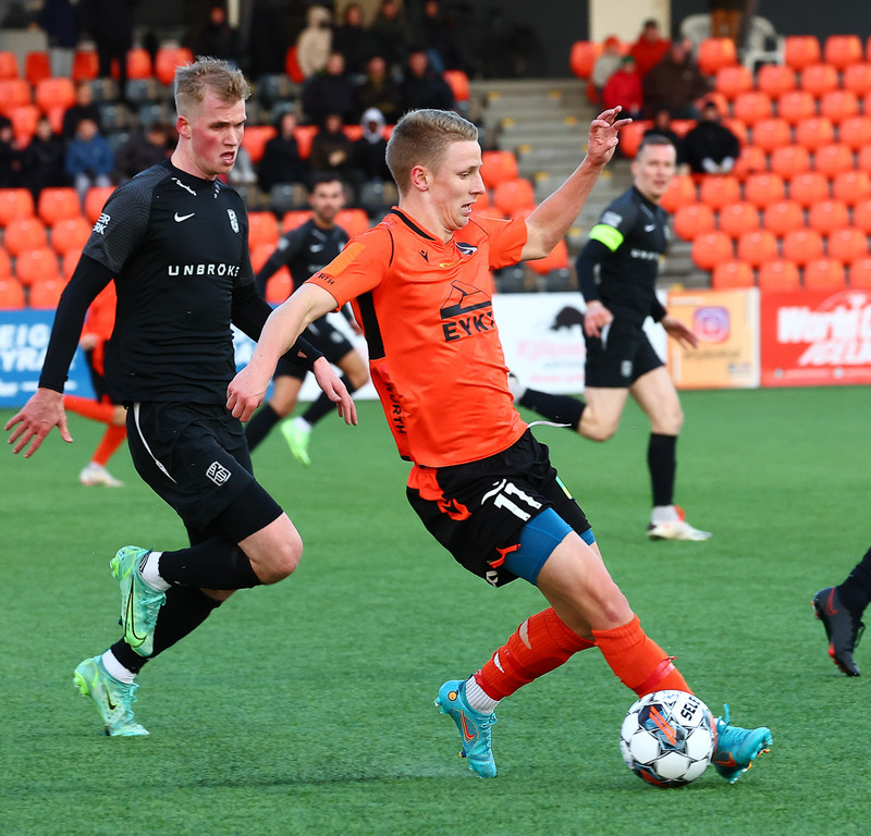 Myndaveisla: Fylkir vann KV í fyrsta leik Lengjudeildarinnar