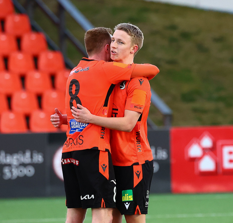 Myndaveisla: Fylkir vann KV í fyrsta leik Lengjudeildarinnar