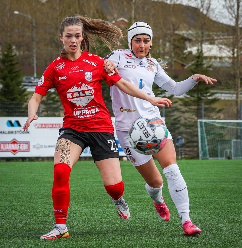 Myndaveisla: Þór/KA sótti þrjú stig í Mosfellsbæinn
