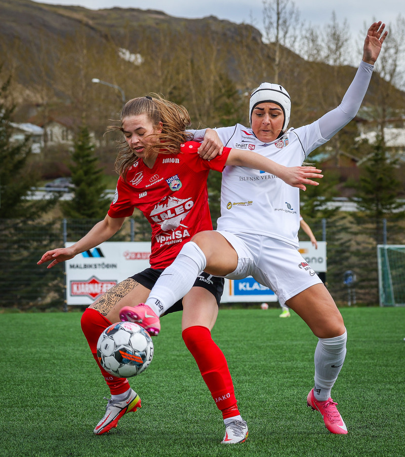 Myndaveisla: Þór/KA sótti þrjú stig í Mosfellsbæinn