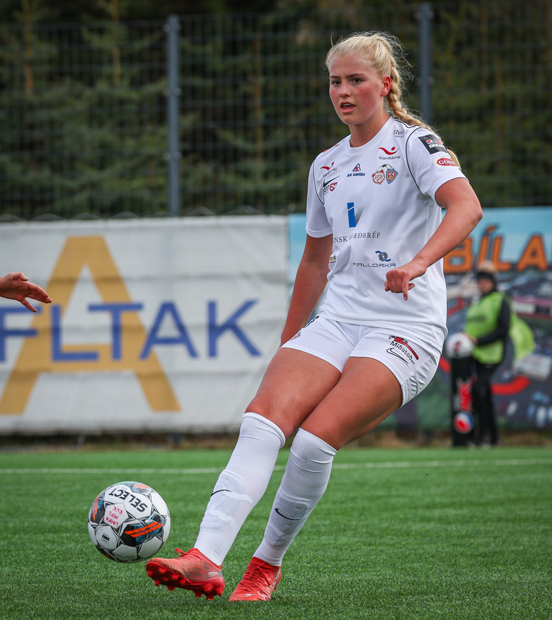 Myndaveisla: Þór/KA sótti þrjú stig í Mosfellsbæinn