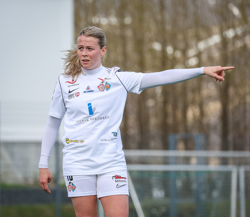 Myndaveisla: Þór/KA sótti þrjú stig í Mosfellsbæinn