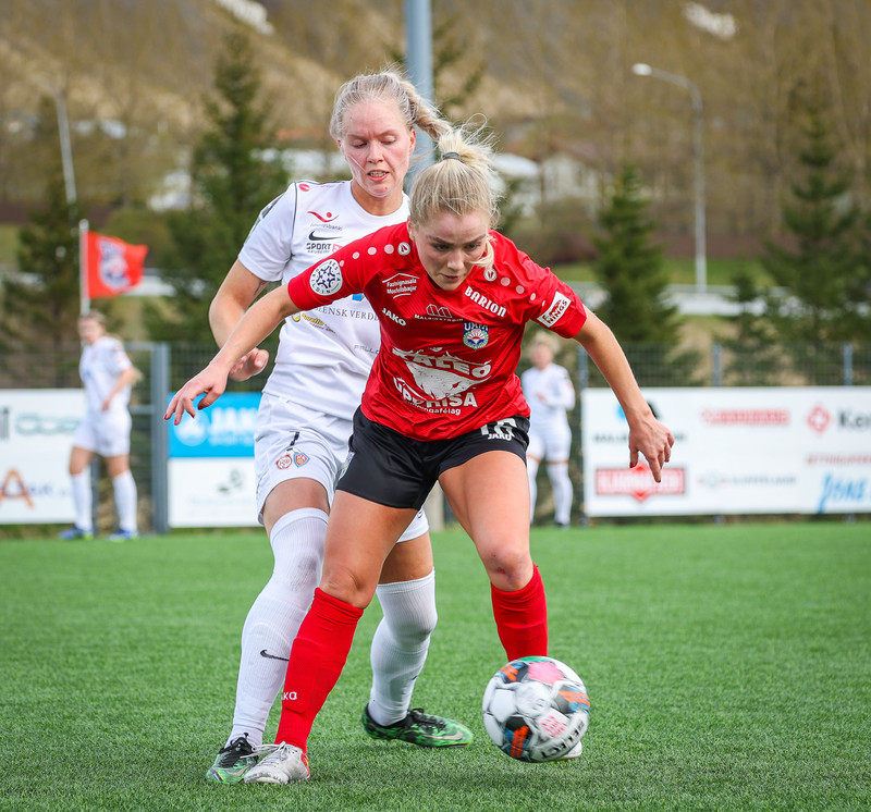 Myndaveisla: Þór/KA sótti þrjú stig í Mosfellsbæinn