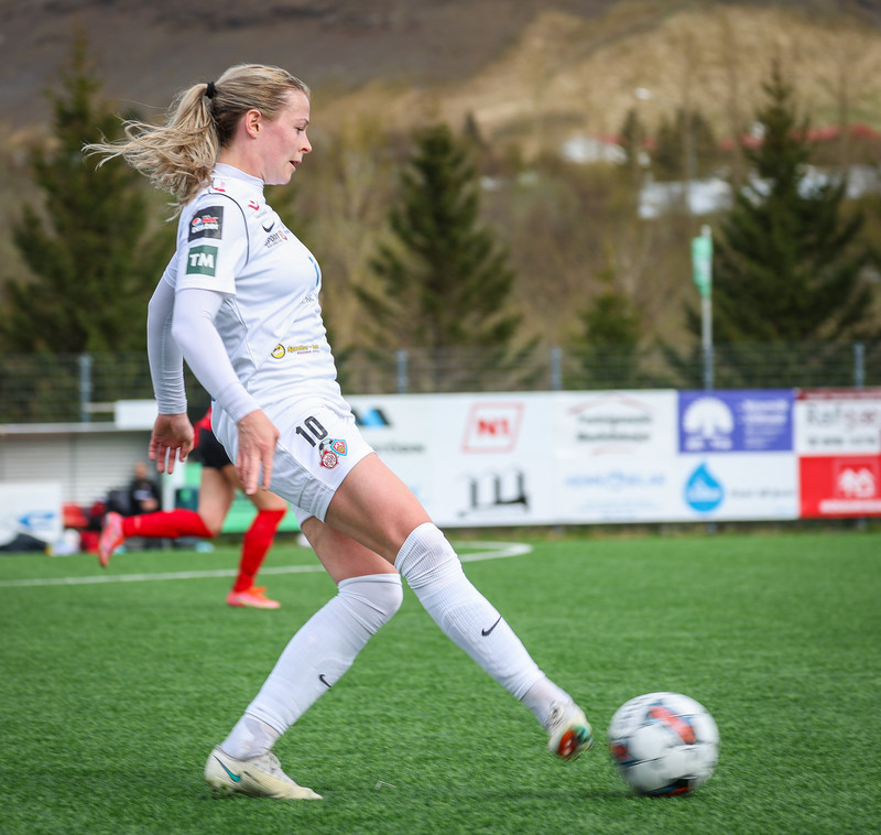 Myndaveisla: Þór/KA sótti þrjú stig í Mosfellsbæinn