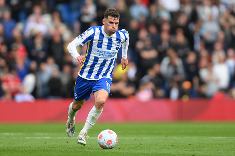 <b>Miðjumaður - Pascal Gross (Brighton & Hove Albion):</b> - Var meðal markaskorara gegn Manchester United.