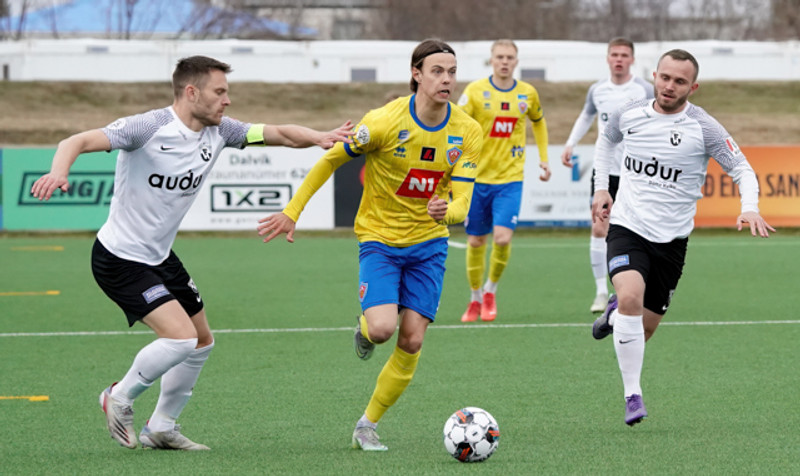 Myndaveisla: KA vann FH á Dalvík