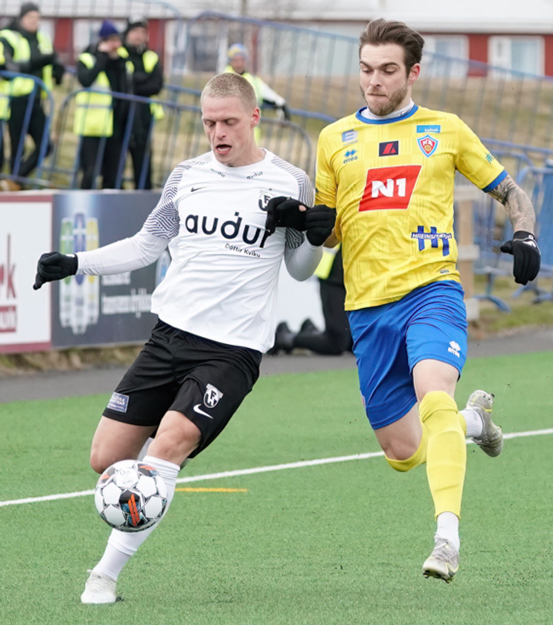 Myndaveisla: KA vann FH á Dalvík