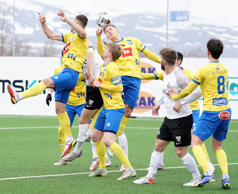 Myndaveisla: KA vann FH á Dalvík