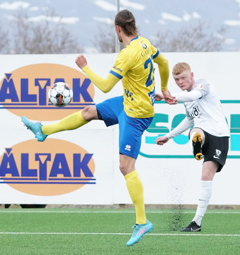Myndaveisla: KA vann FH á Dalvík
