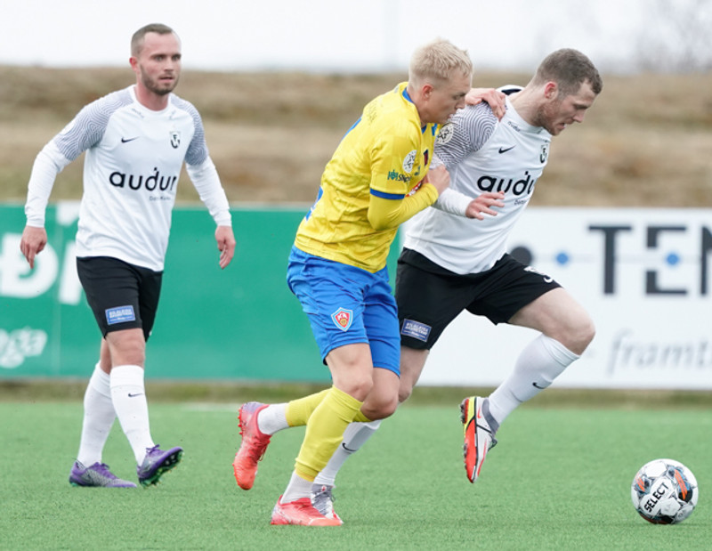 Myndaveisla: KA vann FH á Dalvík