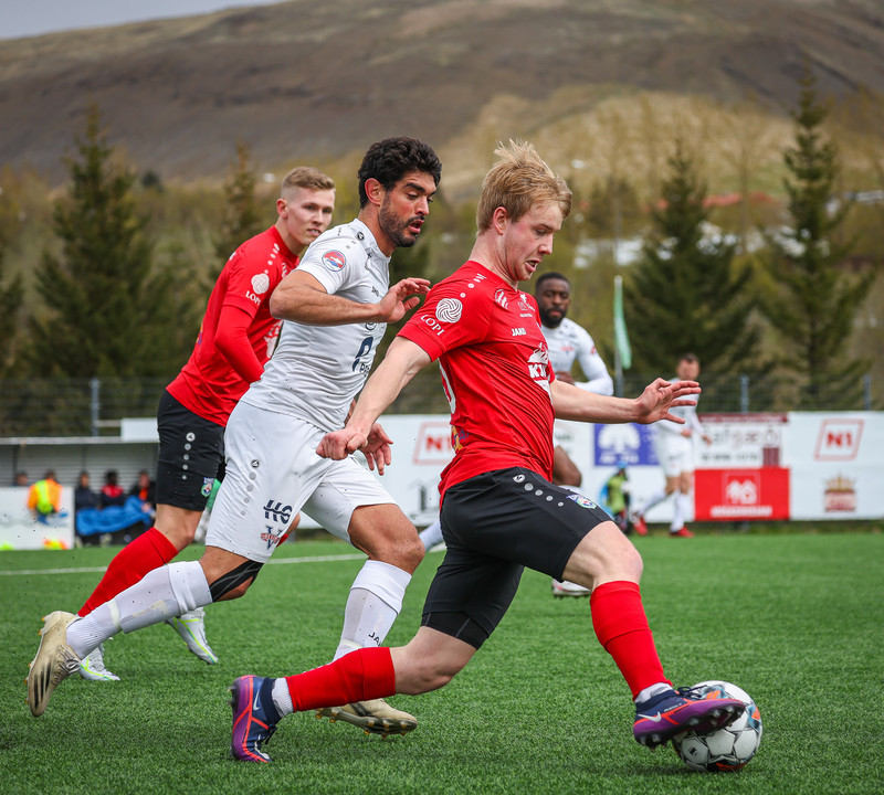 Myndaveisla: Vestri gerði góða ferð í Mosfellsbæinn