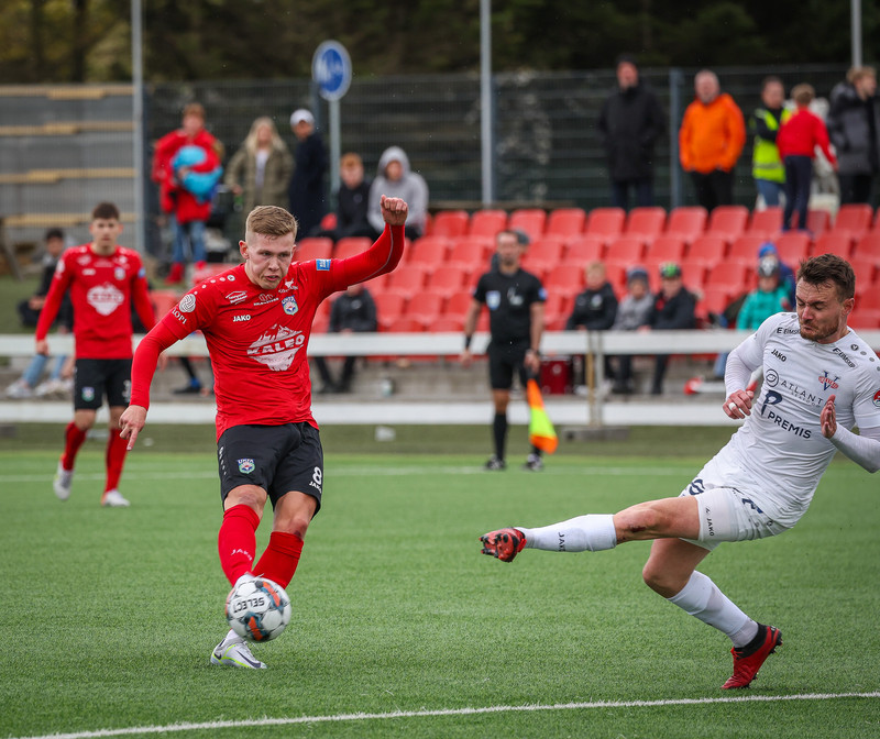 Myndaveisla: Vestri gerði góða ferð í Mosfellsbæinn
