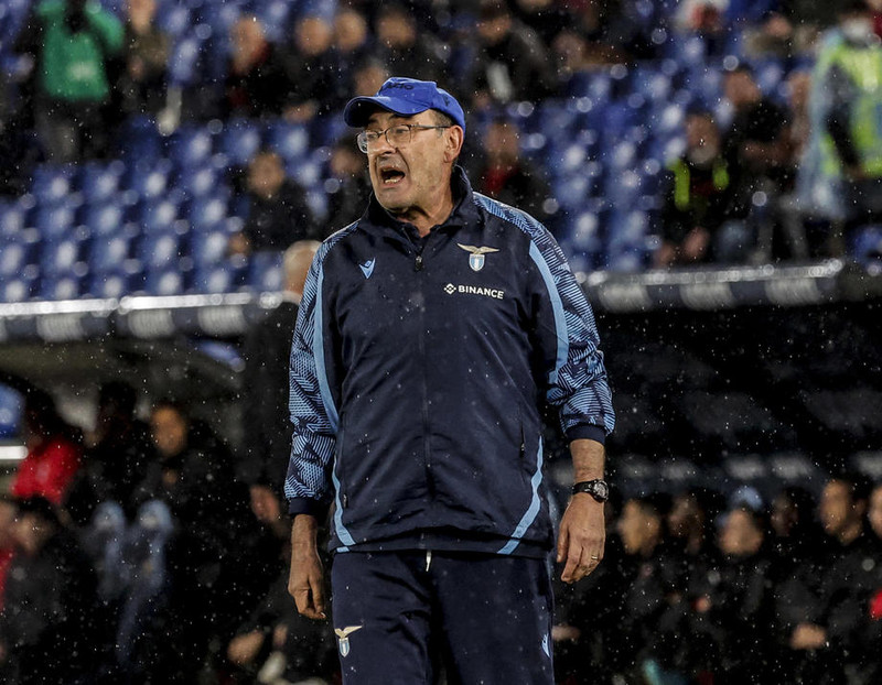 Maurizio Sarri er að koma sínum mönnum í Evrópudeildina.
