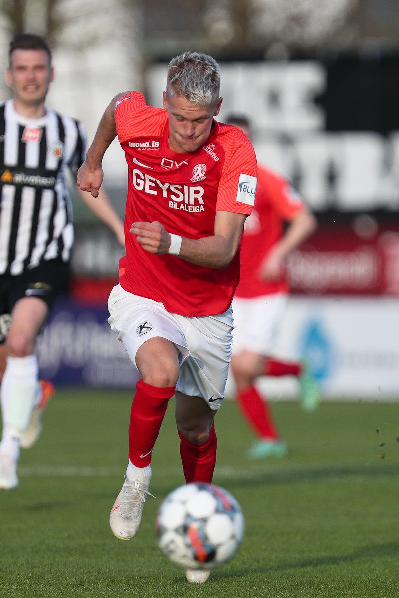 Adam Ægir skoraði og lagði upp fyrir Keflavík