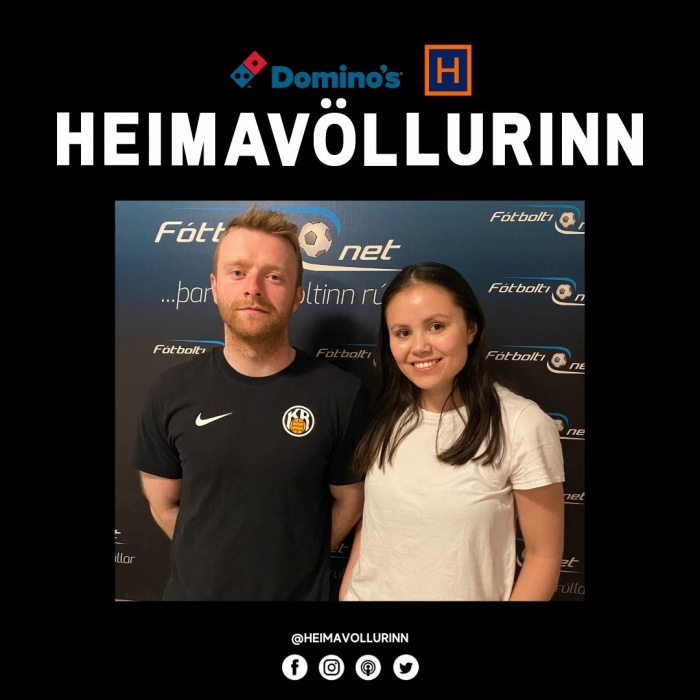 Arnar Páll Garðarsson og Sunneva Hrönn Sigurvinsdóttir