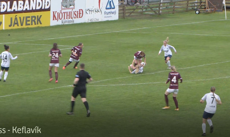 Skjáskot: Keflavík vildi víti á Selfossi - „Skil dómarana bara vel að nenna ekki að hlusta á þá"