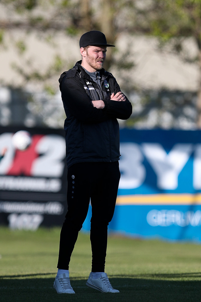 Alexander Aron Davorsson þjálfari Aftureldingar