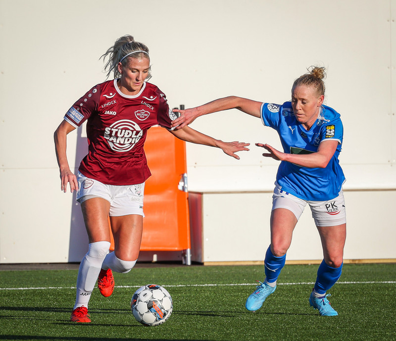 Bergrós Ásgeirsdóttir átti góðan leik með Selfossi.