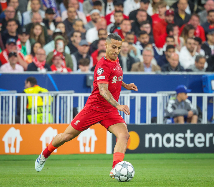 Thiago skoraði laglegt mark