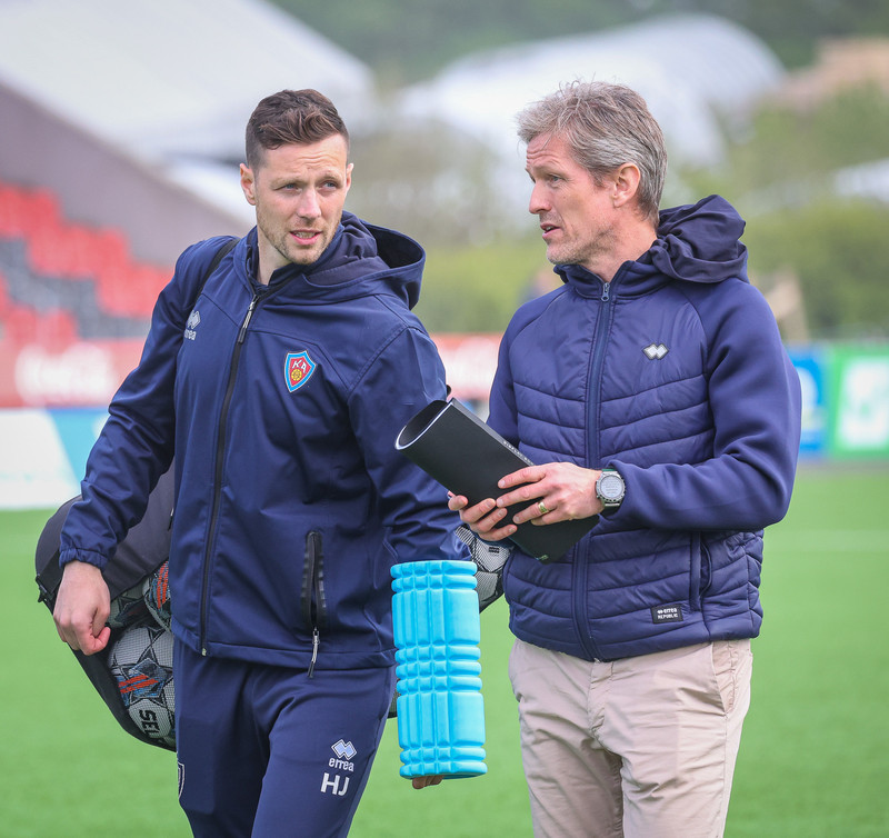 Arnar og Hallgrímur Jónasson.