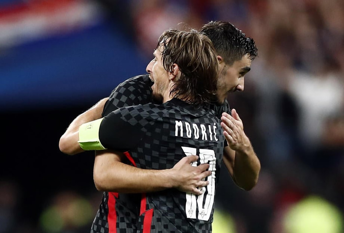 Luka Modric gerði sigurmark Króata