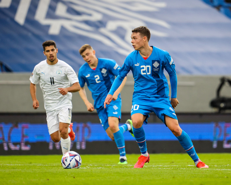 Þórir Jóhann Helgason er einn af þeim leikmönnum sem hefði getað verið færður niður í U21 landsliðið en hann verður með A-landsliðinu í kvöld.