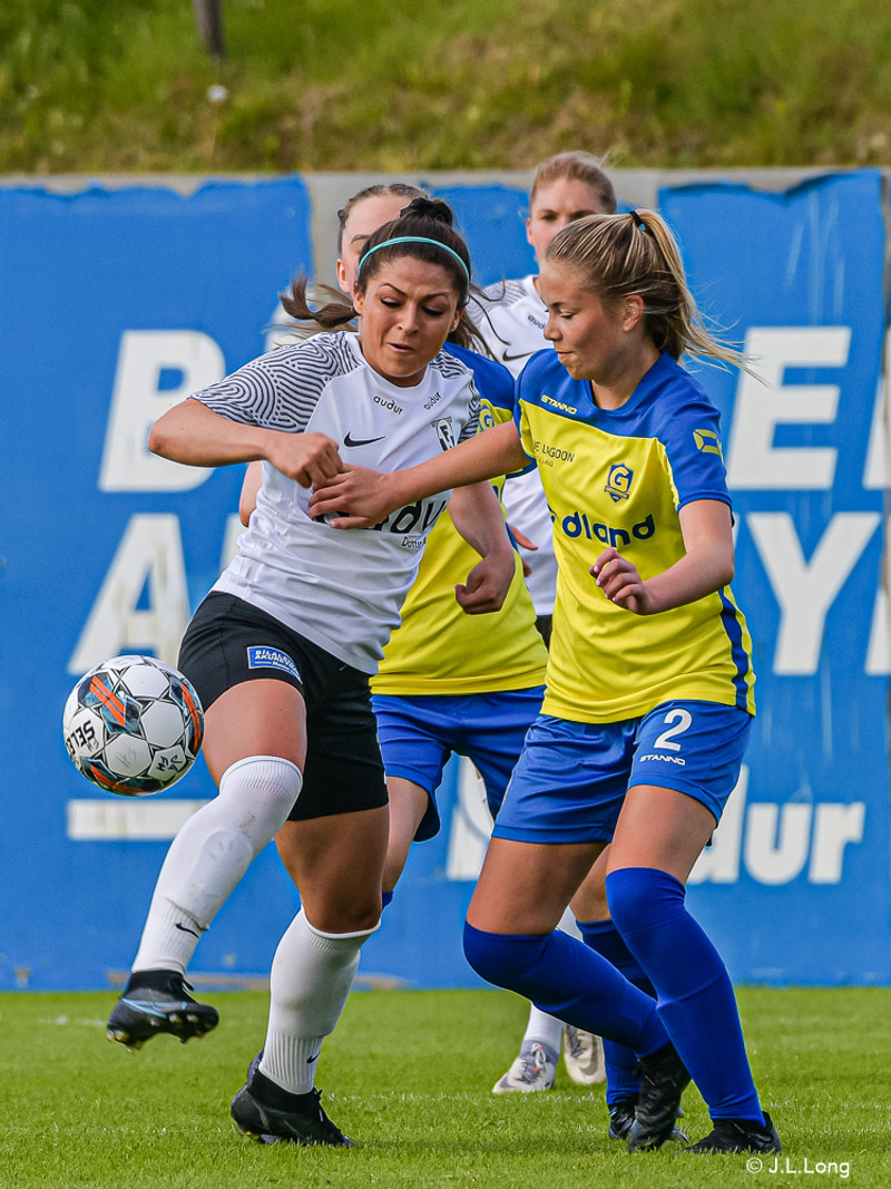 Myndaveisla: FH vann Grindavík stórt