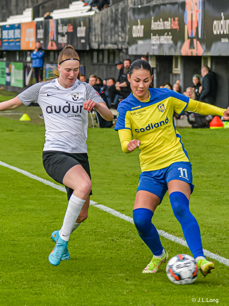 Myndaveisla: FH vann Grindavík stórt