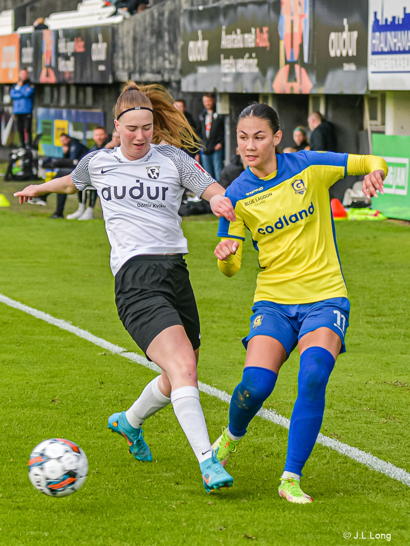 Myndaveisla: FH vann Grindavík stórt