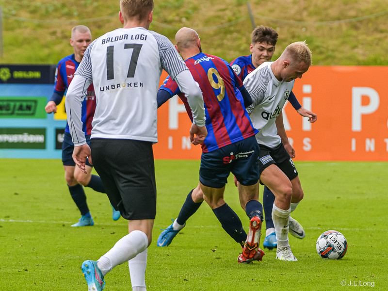Myndaveisla 1: FH og Leiknir gerðu jafntefli