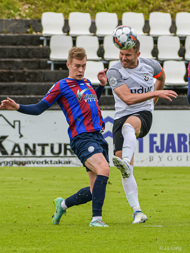 Myndaveisla 1: FH og Leiknir gerðu jafntefli
